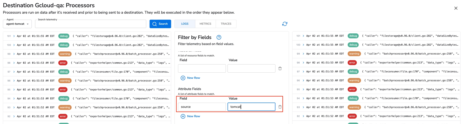 Bindplane docs - Routing Telemetry - image 11