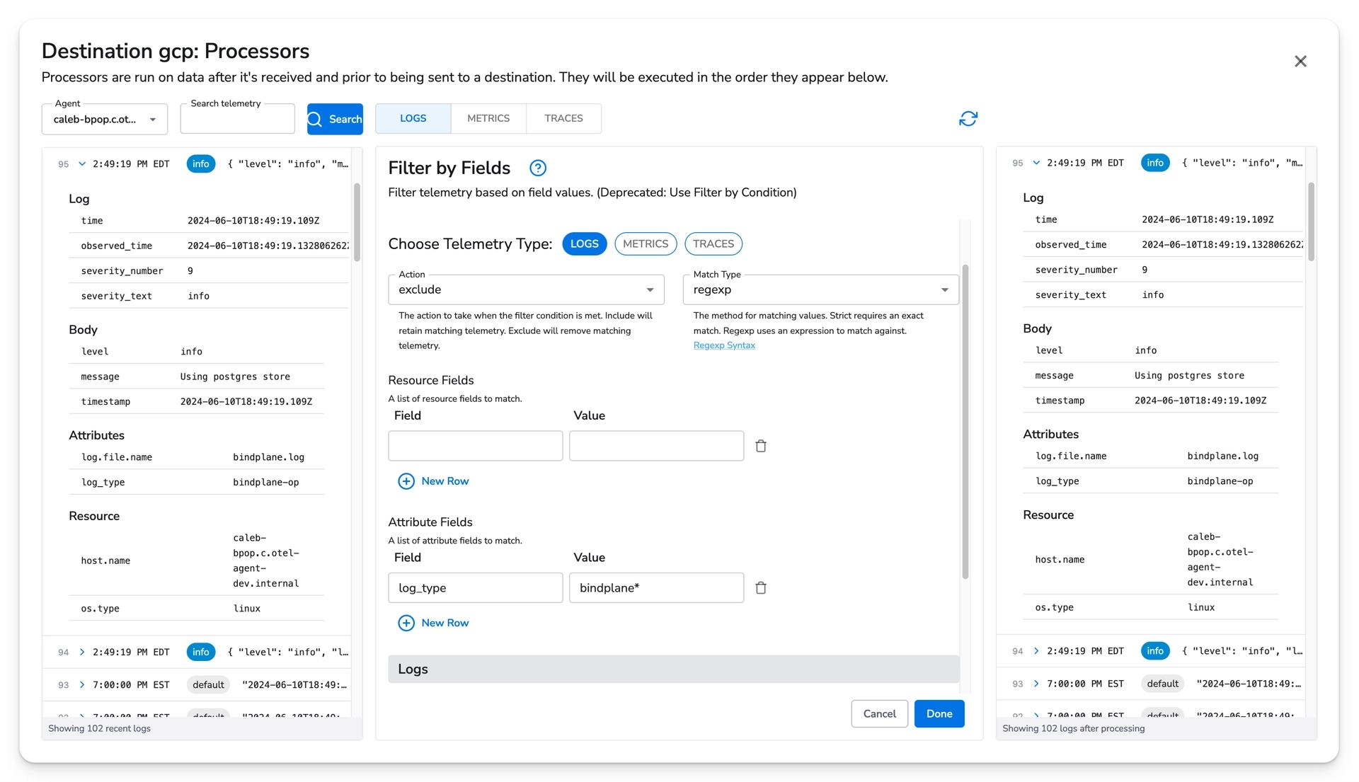 Bindplane docs - Routing Telemetry - image 4