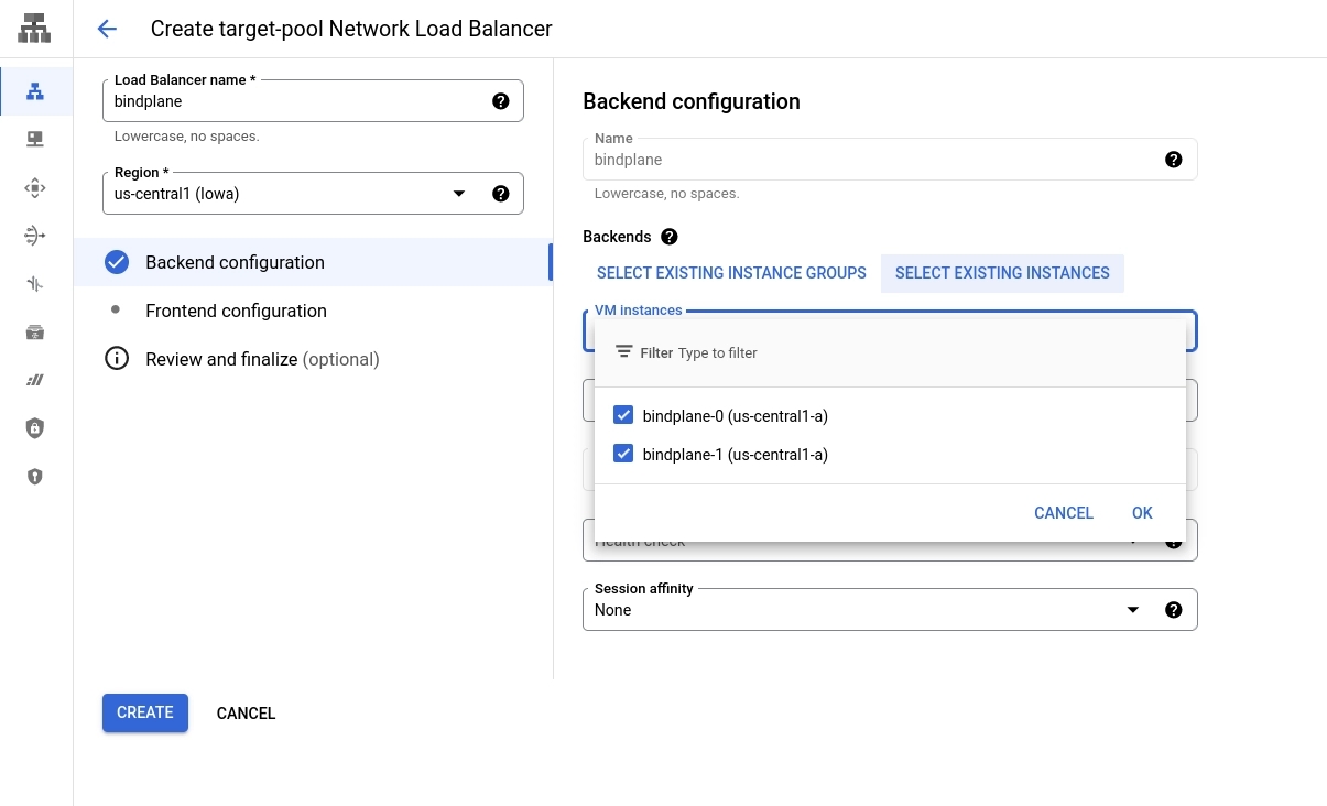 Bindplane docs - Multi-Node Architecture on Google Cloud - image 10