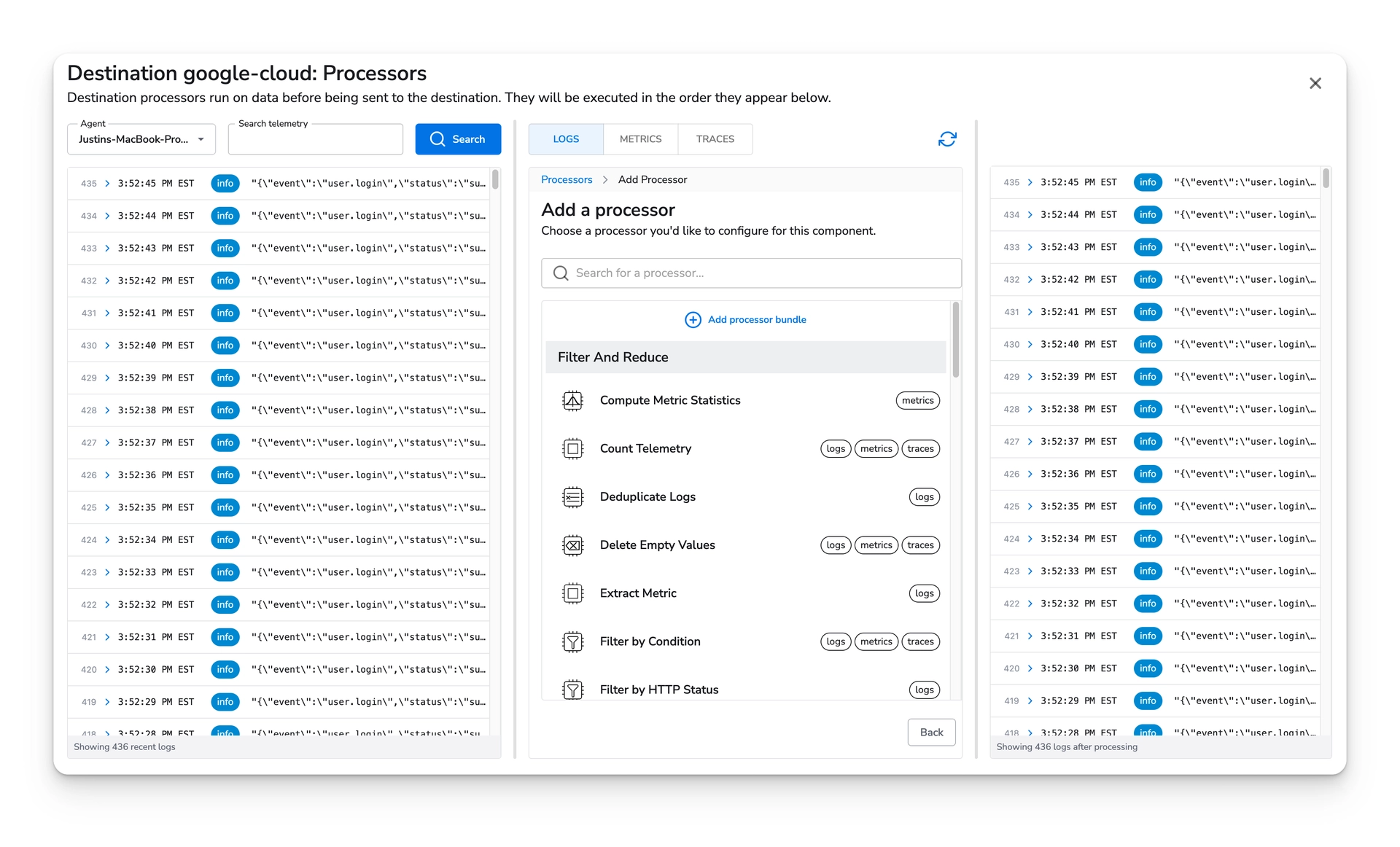 Bindplane docs - Processor Bundles - image 1